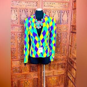 Harlequeen Mardi Gras Blazer from OppoSuits